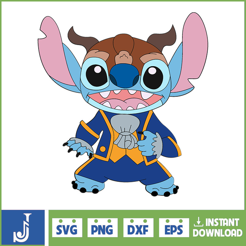 Stitch Halloween SVG Lilo SVG Lilo and Stitch Clipart Lilo and Stitch Silhouette Lilo Clipart Lilo Silhouette Halloween SVG (6).jpg