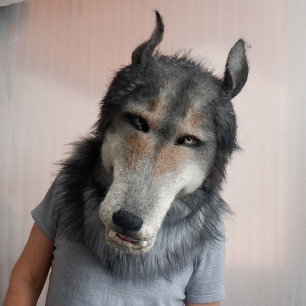 Wolf - werewolf, carnival mask, halloween, cosplay, fursuit (6).JPG