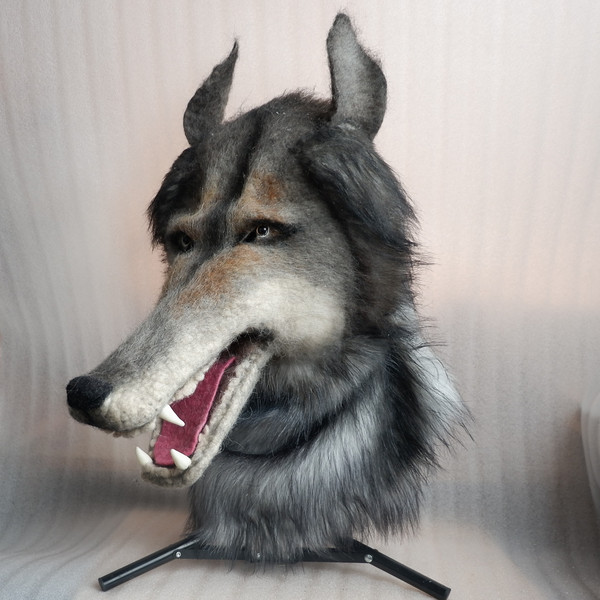 Wolf - werewolf, carnival mask, halloween, cosplay, fursuit.11.JPG