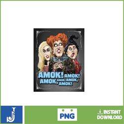 sanderson sisters l halloween l instant download l png l tshirt design l waterslide design l best seller (33)