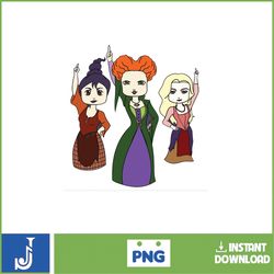 sanderson sisters l halloween l instant download l png l tshirt design l waterslide design l best seller (95)