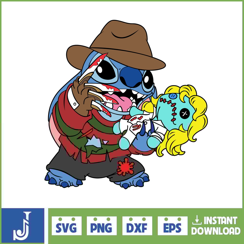 Halloween Svg, Png, Stitch Horror and Lilo svg, Sublimation Design, Download, Svg files for cricut (21).jpg