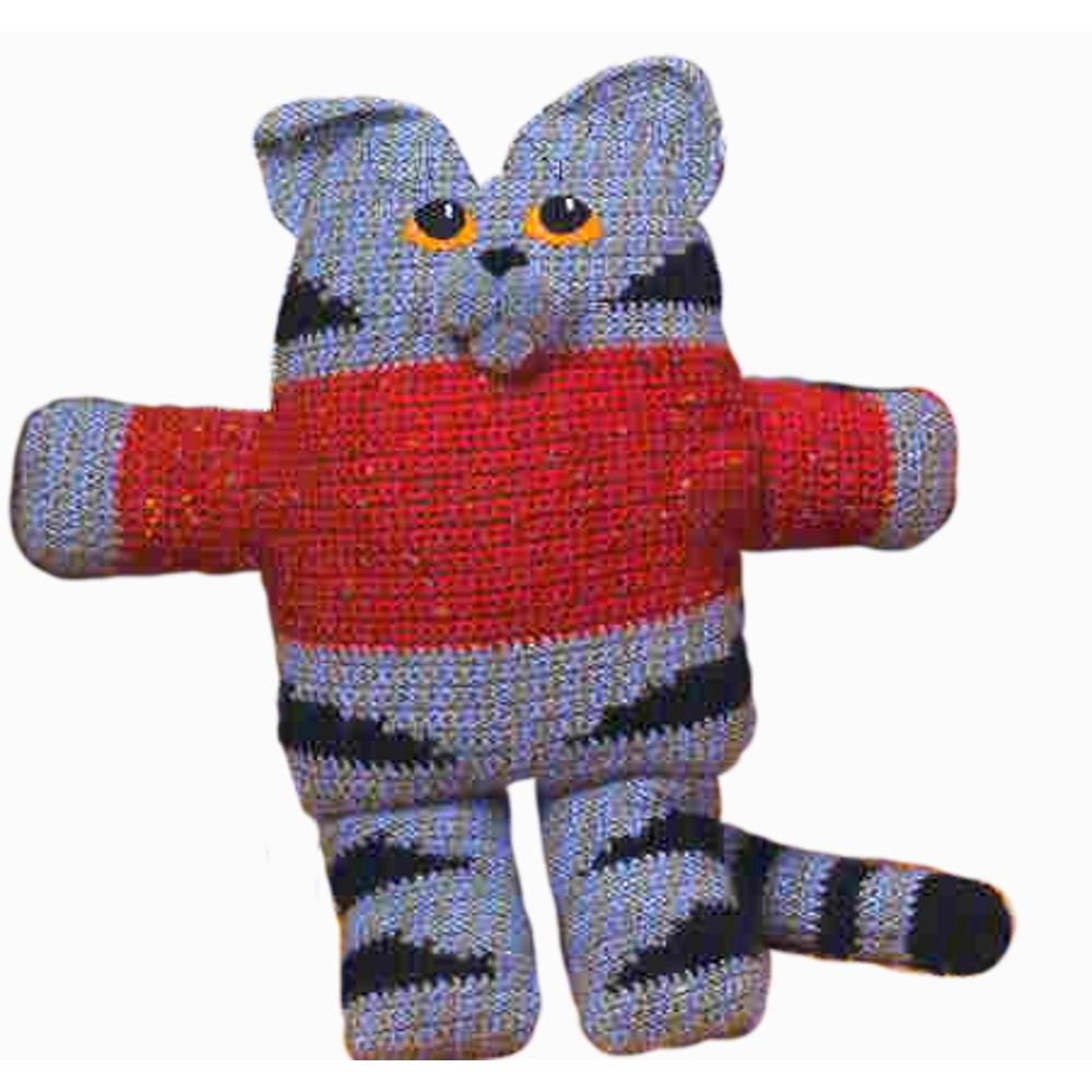 cat toy crochet vintage pattern