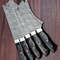 BladeMasters Hand Forged Damascus Steel 5Piece Chef Knife Set for Kitchen BBQ 3jpg