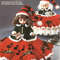 christmas caroler dress doll crochet pattern