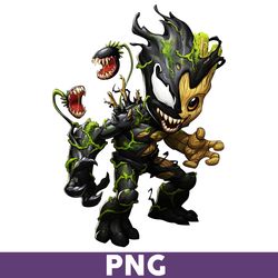 Venom Groot Png, Baby Groot Png, Venom Png, Monster Venom Png - Download File