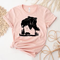Safari Shirt | Wild Life Shirt | Toddler Boy Clothes | Bear T Shirt | Cute T-Shirt | Gift For Her | Animal Lover Shirt