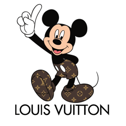 mickey mouse louis vuitton svg, mickey lv logo svg, louis vuitton logo svg, logo svg file cut digital download