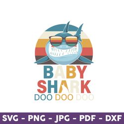 Baby Shark Doo Doo Doo Svg, Mommy Shark Svg, Baby Shark Svg, Mommy Svg, Baby Shark Mommy Svg - Download File