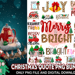 20 designs christmas quote png bundle, christmas png, merry christmas png, xmas png, christmas clipart, instant download