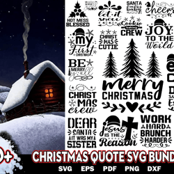 20 christmas quote designs svg bundle, xmas ornaments, christmas svg, merry christmas svg, xmas svg, christmas clipart