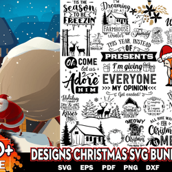 40 designs christmas svg bundle, christmas svg, merry christmas svg, xmas svg, quotes christmas svg, christmas svg files