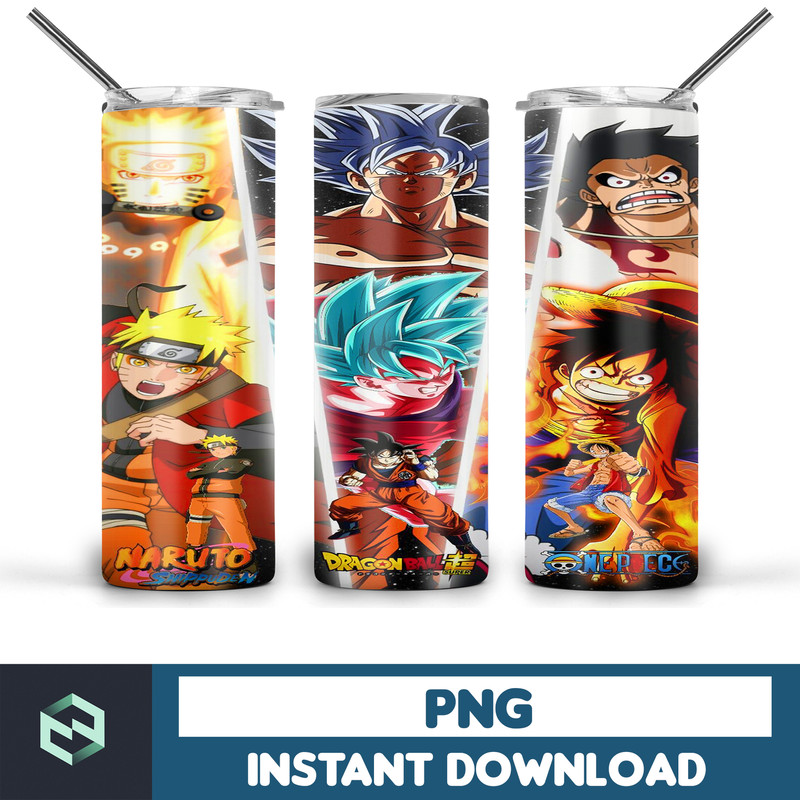 Anime Heroes Tumbler 20 oz Anime tumbler png, Anime Tumbler wrap , PNG Instant Download , 20oz Skinny Tumbler designs, Anime , Seamless Tumbler PNG (18).jpg