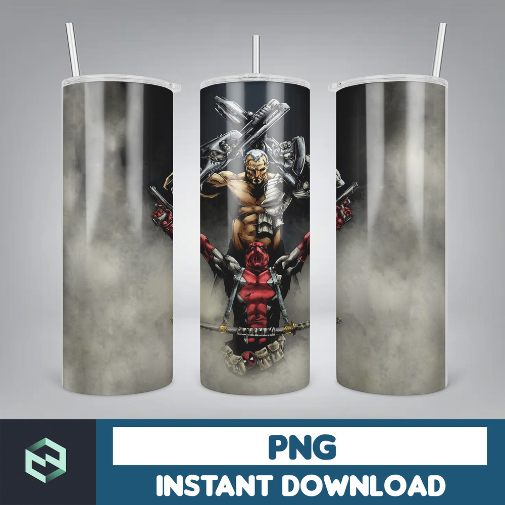 Deadpool tumbler design, 20 oz skinny tumbler design, sublimation image, tumbler wrap, Deadpool cup, Deadpool sublimation, tumbler design (10).jpg