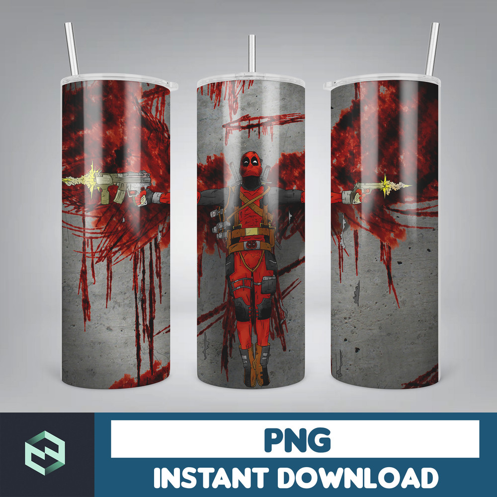 Deadpool tumbler design, 20 oz skinny tumbler design, sublimation image, tumbler wrap, Deadpool cup, Deadpool sublimation, tumbler design (24).jpg