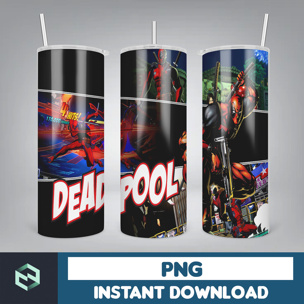 Deadpool tumbler design, 20 oz skinny tumbler design, sublimation image, tumbler wrap, Deadpool cup, Deadpool sublimation, tumbler design (25).jpg