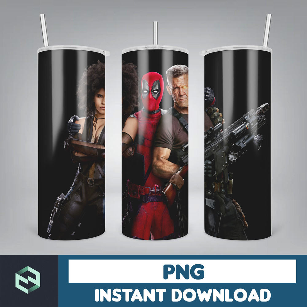 Deadpool tumbler design, 20 oz skinny tumbler design, sublimation image, tumbler wrap, Deadpool cup, Deadpool sublimation, tumbler design (30).jpg
