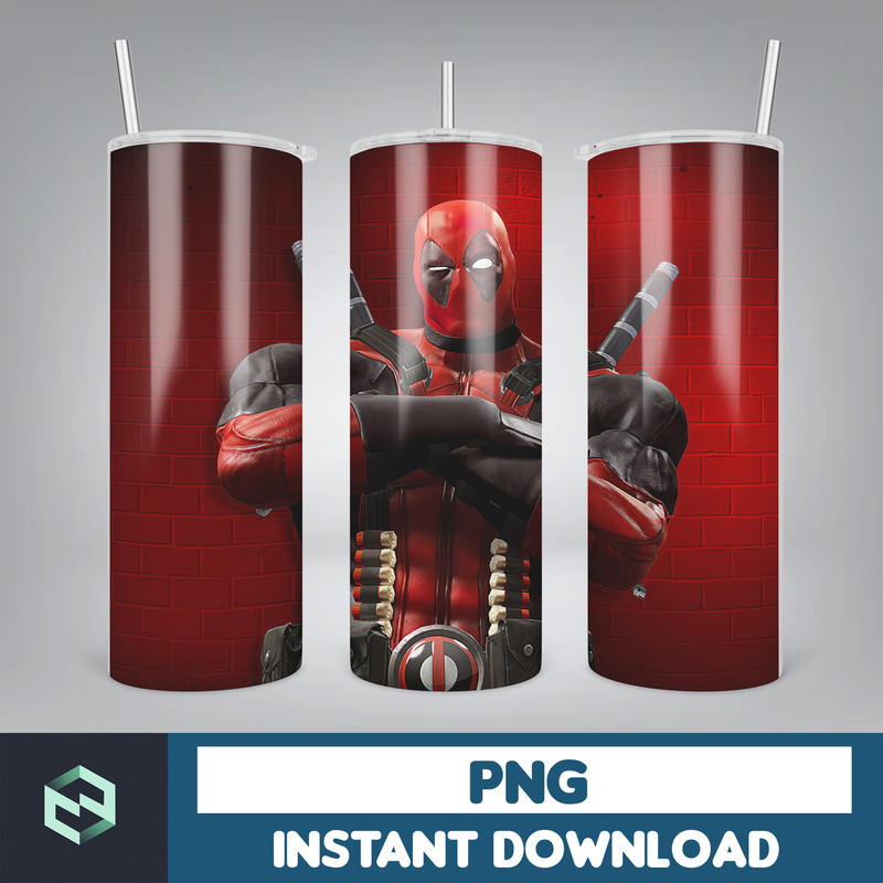 Deadpool tumbler design, 20 oz skinny tumbler design, sublimation image, tumbler wrap, Deadpool cup, Deadpool sublimation, tumbler design (33).jpg