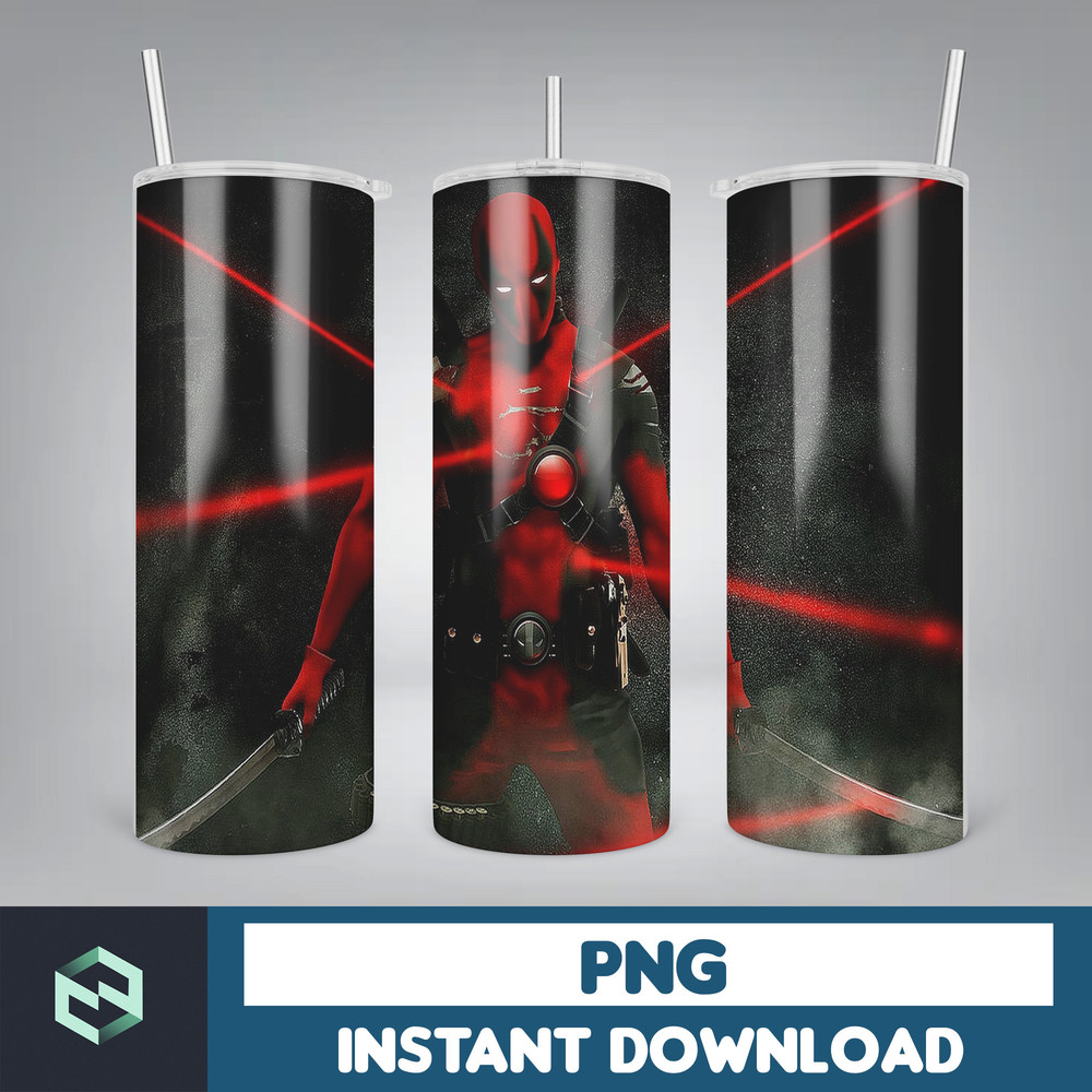 Deadpool tumbler design, 20 oz skinny tumbler design, sublimation image, tumbler wrap, Deadpool cup, Deadpool sublimation, tumbler design (36).jpg