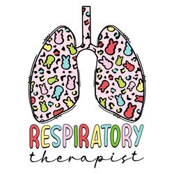 respiratory therapist easter svg lung bunny easter svg cutting files