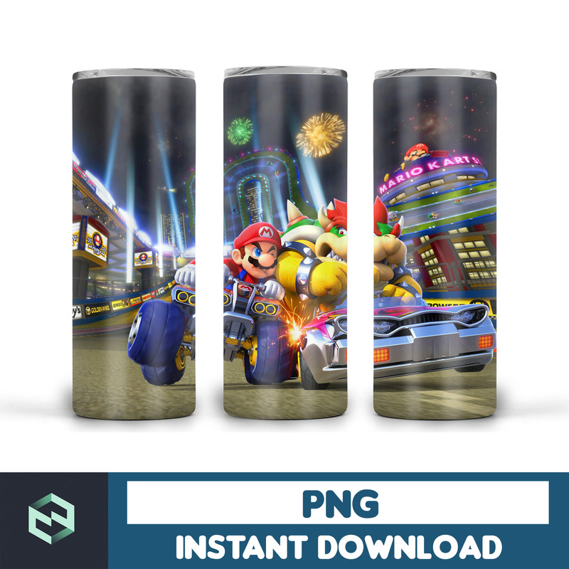 Mario DESIGNS 20oz Skinny Straight & Tapered, Template for Sublimation, Full Tumbler Wrap, PNG Intant Download (18).jpg