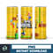 Mario DESIGNS 20oz Skinny Straight & Tapered, Template for Sublimation, Full Tumbler Wrap, PNG Intant Download (26).jpg