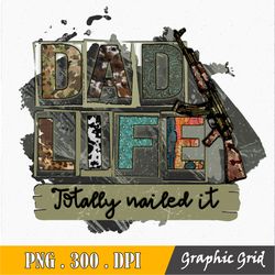 dad life totally nailed it sublimation mama png, sublimation design download, mother's day, mom png, mama sublimation pn