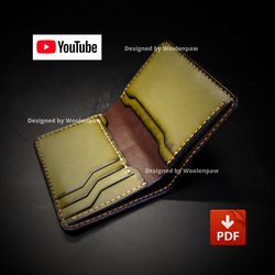 ID - wallet - leather pattern by Woolenpaw