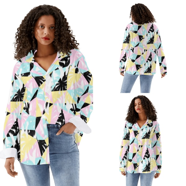Women's Long Sleeve Button Down Shirt - Inspire Uplift