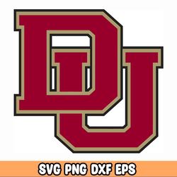 University of Denver Pioneers Stickers SVG
