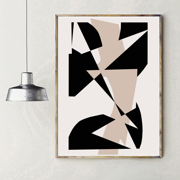 Set of 6 abstract prints for download