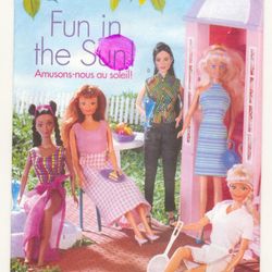 Butterick 6110 barbie doll clothes pattern Beautiful barbie wardrobe pattern Instruction in French, Digital download PDF