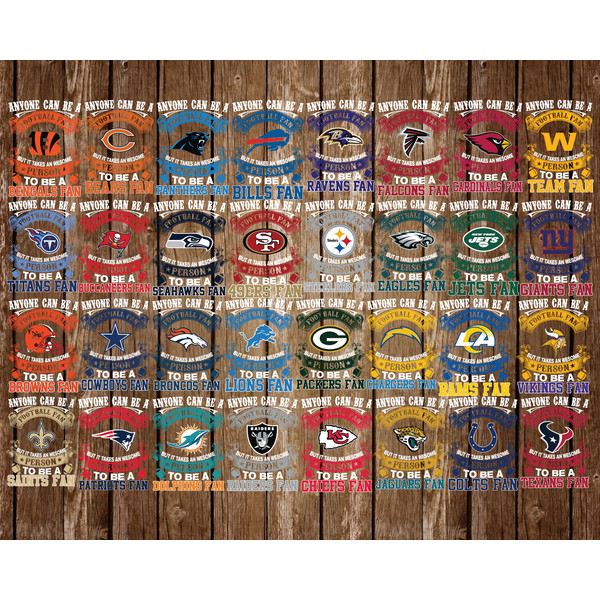 NFL23012051-Bundle Anyone Can Be A Football Fan, But it Takes an wesome person to be a... svg, eps, png dxf file 2.jpg