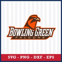 logo bowling green falcons svg, ncaa svg, sport svg, png dxf eps