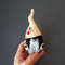 Gnome dog stuffed toy sewing pattern, Personalized felt animal toy.jpg