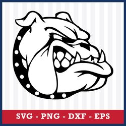 logo alabama a&m bulldogs 2 svg, ncaa svg, sport svg, png dxf eps file