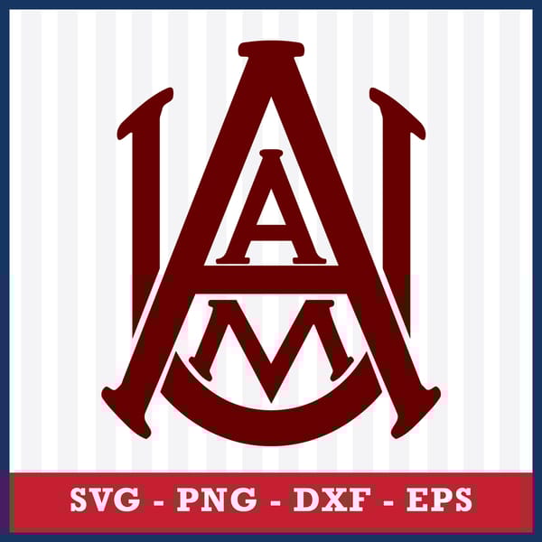 Logo Alabama A&M Bulldogs 4 Svg, NCAA Svg, Sport Svg, Png Dx - Inspire ...