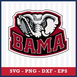 logo alabama crimson tide 3 svg, ncaa svg, sport svg, png dxf eps file