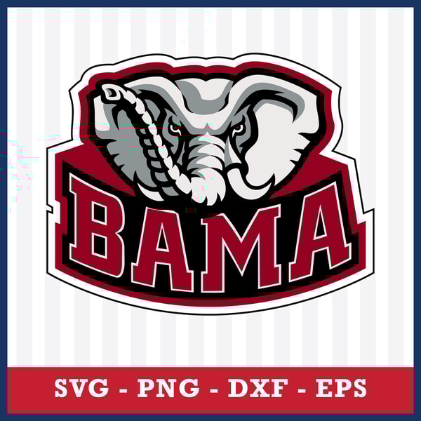 Logo Alabama Crimson Tide 3 Svg, NCAA Svg, Sport Svg, Png Dx | Inspire ...