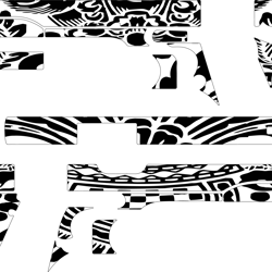 colt 1911 all parts svg hand gun ai, vector, svg engraving,digital file black white vector outline or line art file fo