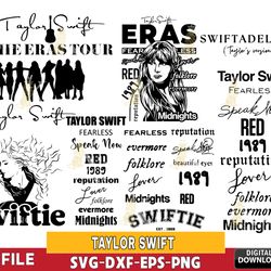 Taylor Swift bundle SVG, Midnights Album, Swift Midnight svg, cricut, for Cricut, Silhouette, digital, file cut