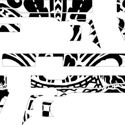 colt 1911 all parts svg hand gun ai, vector, svg engraving,digital file black white vector outline or line art file fo