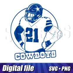 Svg Dallas Cowboys cricut file, Dallas Cowboys png image, Clipart Vector Hight Quality, Printable image, Cowboys contour