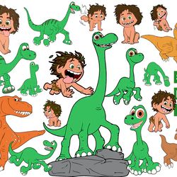the good dinosaur svg, disney arlo svg, spot svg, the good dinosaur png