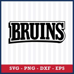 logo belmont bruins 2 svg, ncaa svg, sport svg, png dxf eps file