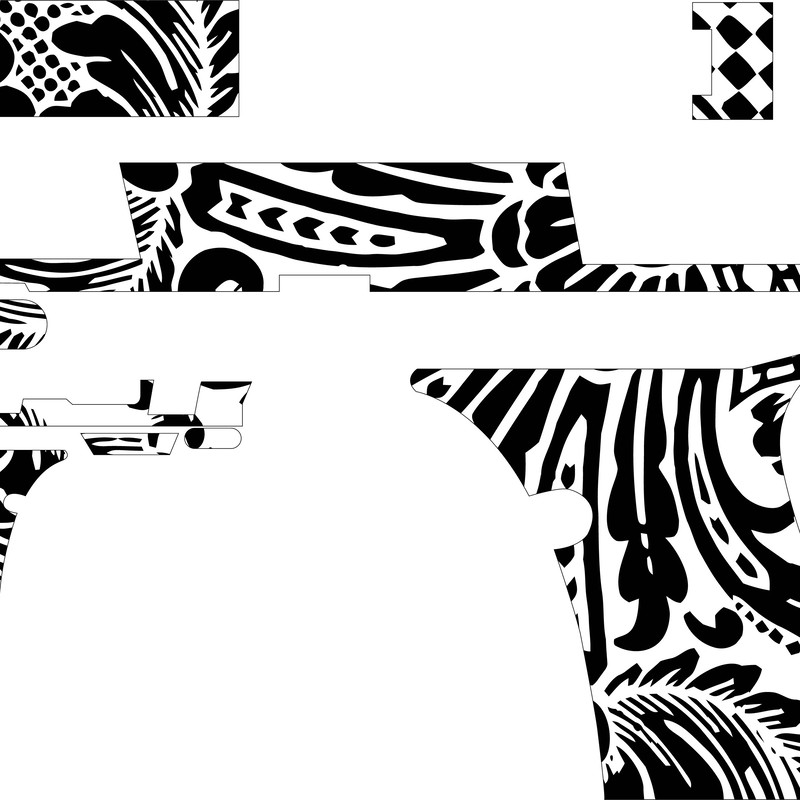 Springfield Hellcat Hand Gun, Design Custom, Ai, Vector, SVG, DXF,.jpg