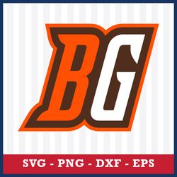 logo bowling green falcons 3 svg, ncaa svg, sport svg, png dxf eps file