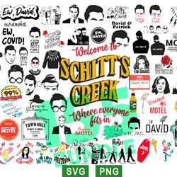 schitts creek characters svg, schitts creek quotes svg, schitt's creek tv show svg png