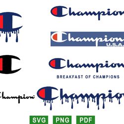 champion logo svg, champion emblem svg, fashion brand svg png