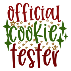 official cookie tester, mega christmas svg,santa,holiday,funny christmas shirt,cut  file cricut
